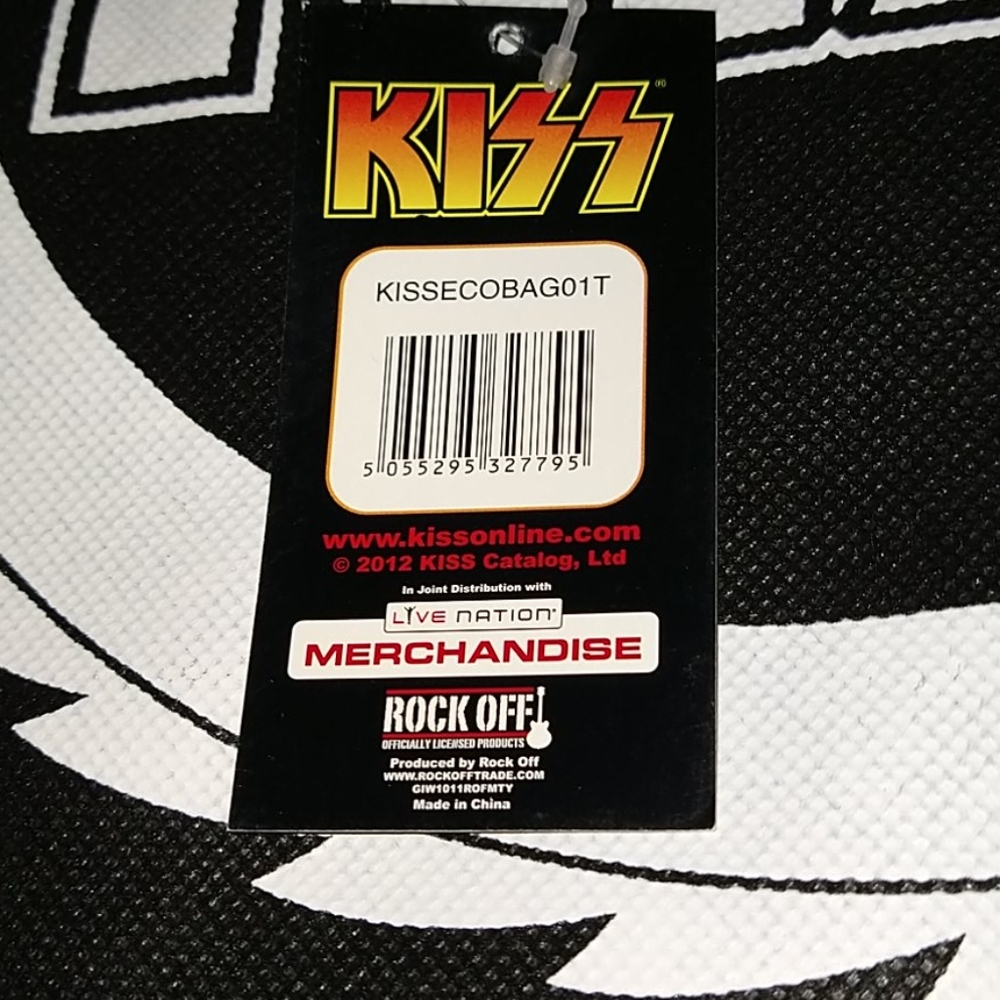 Kiss Eco Bag Hard Rock Band Merch - Picture 6 of 6